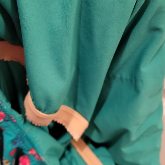 NWT DKNY Ruffle Bandeau Maillot Swimsuit in Lagoon, 10 - Picture 7 of 9